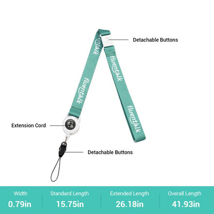 Fluentalk T1 Handheld Translator Lanyard